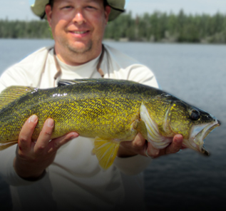 Esnagami fly in fishing lodge northern ontario - trophy walleye