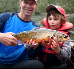 Esnagami fly in fishing lodge northern ontario - brook trout heaven